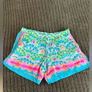 Lilly Pulitzer Katia Multi Caribbean Citrus Shorts